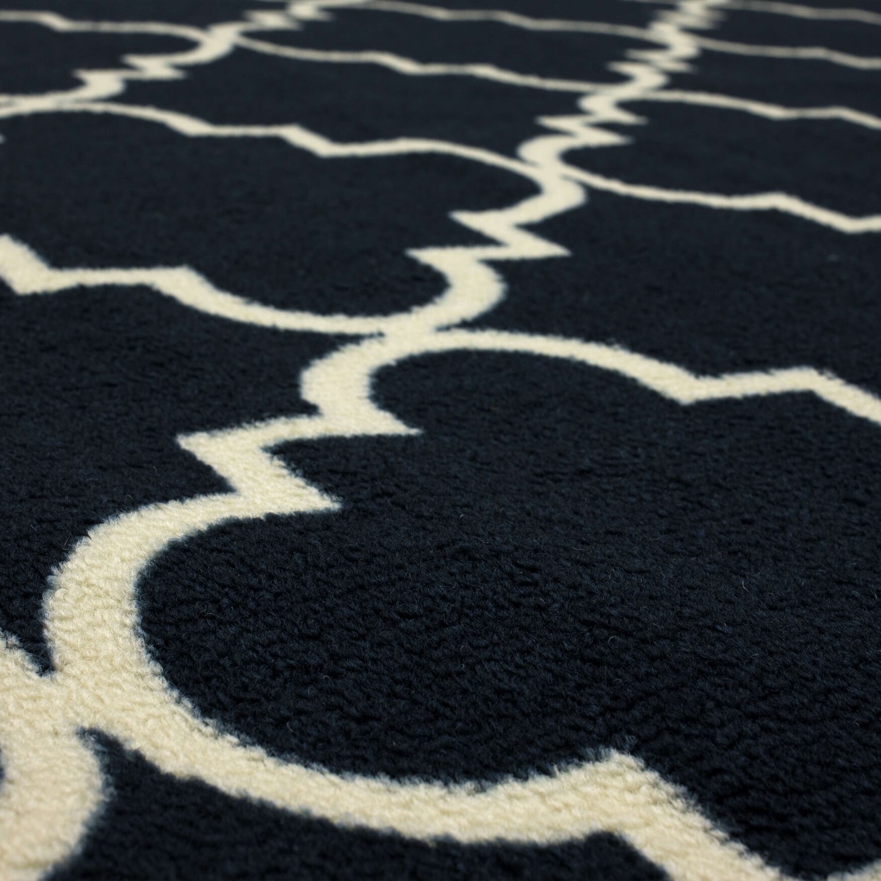 Fancy Trellis Navy 5' X 7', , alternate image number 3