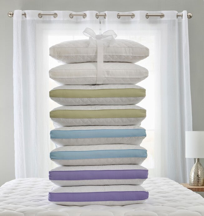 Gusseted Density Pillow 2-Pack, , on-hover image number null