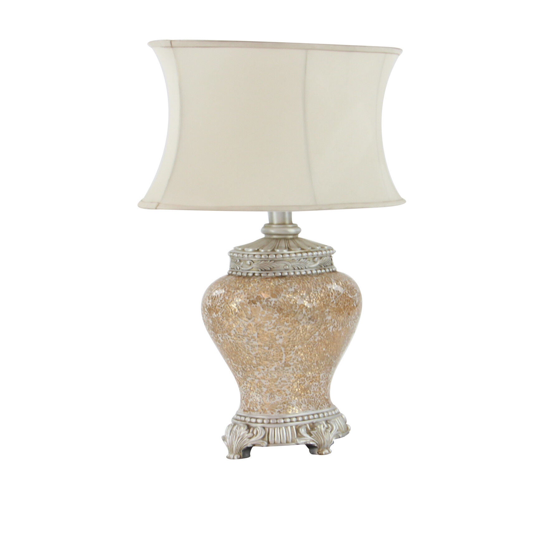 Bronze Glass Tuscan Table Lamp, , alternate image number 3