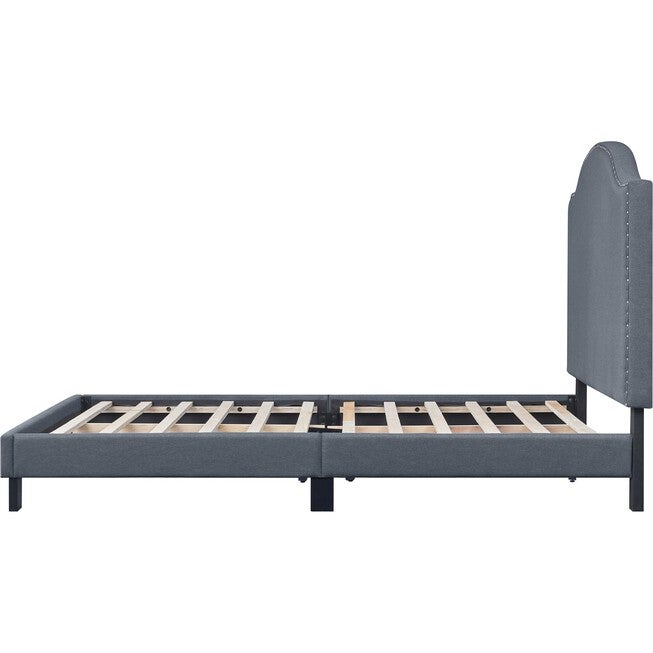 Madison Platform Bed, Gray, Queen, GRAY, alternate image number 5