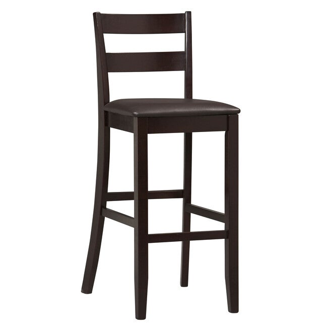 Bar Stool, 17 inchesWx21½"Dx43 inchesH, ESPRESSO, hi-res image number null