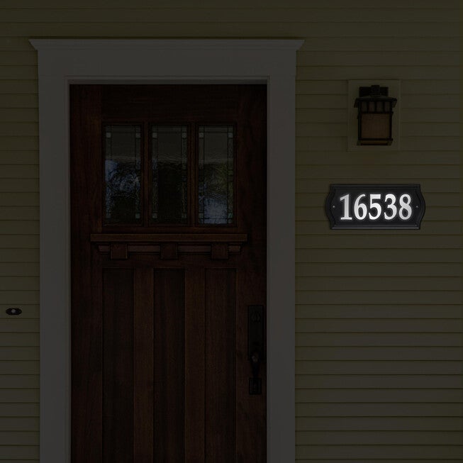 Nite Bright Ashland Reflective Address Numbers Sign, , on-hover image number 1