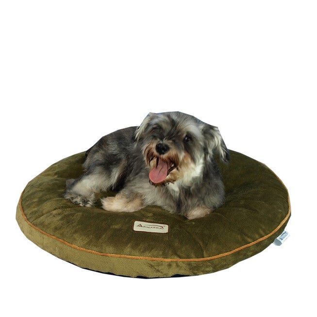 Poly Fill Dog Cushion Bed Pad, Mocha, , on-hover image number null