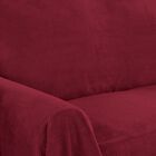 Coral Fleece Throw Loveseat Furniture Cover, , alternate image number null