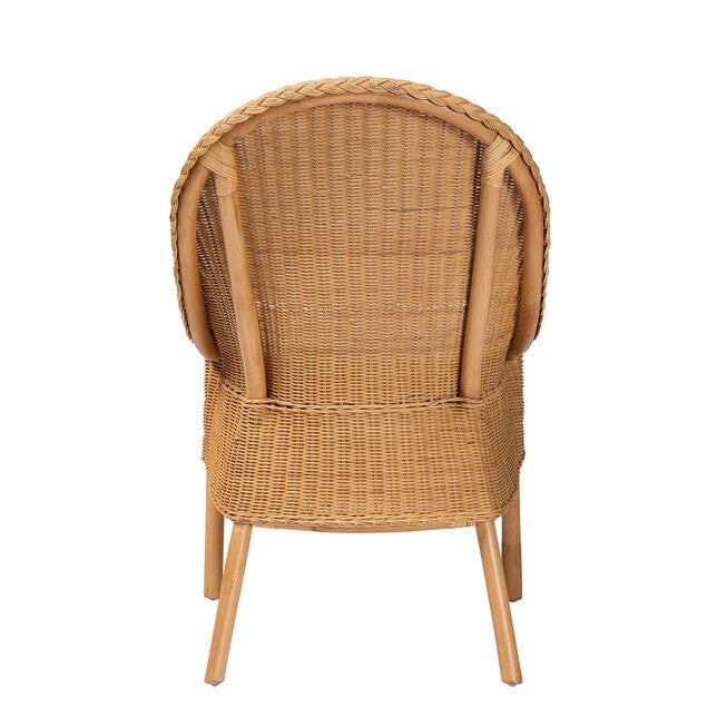 Camelia Bohemian Light Honey Rattan Dining Chair, LIGHT, alternate image number null