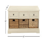 White Traditional Wood Storage Unit, 20 x 42, , alternate image number 7