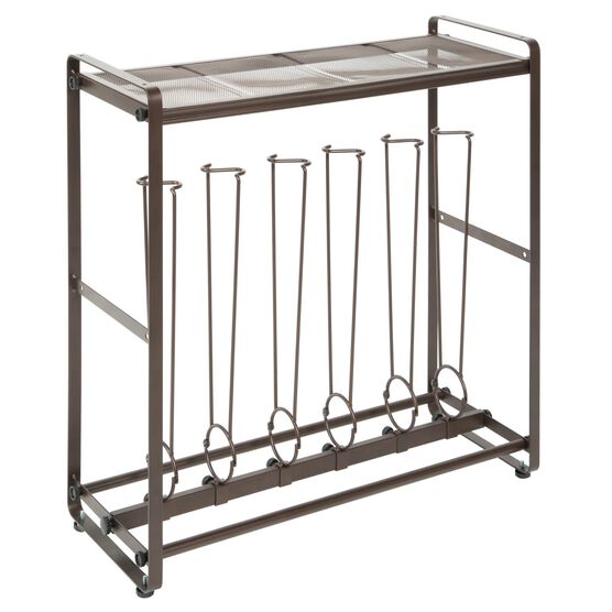 Tilt Out Stackable Tall Boot Rack Bronze, , alternate image number null