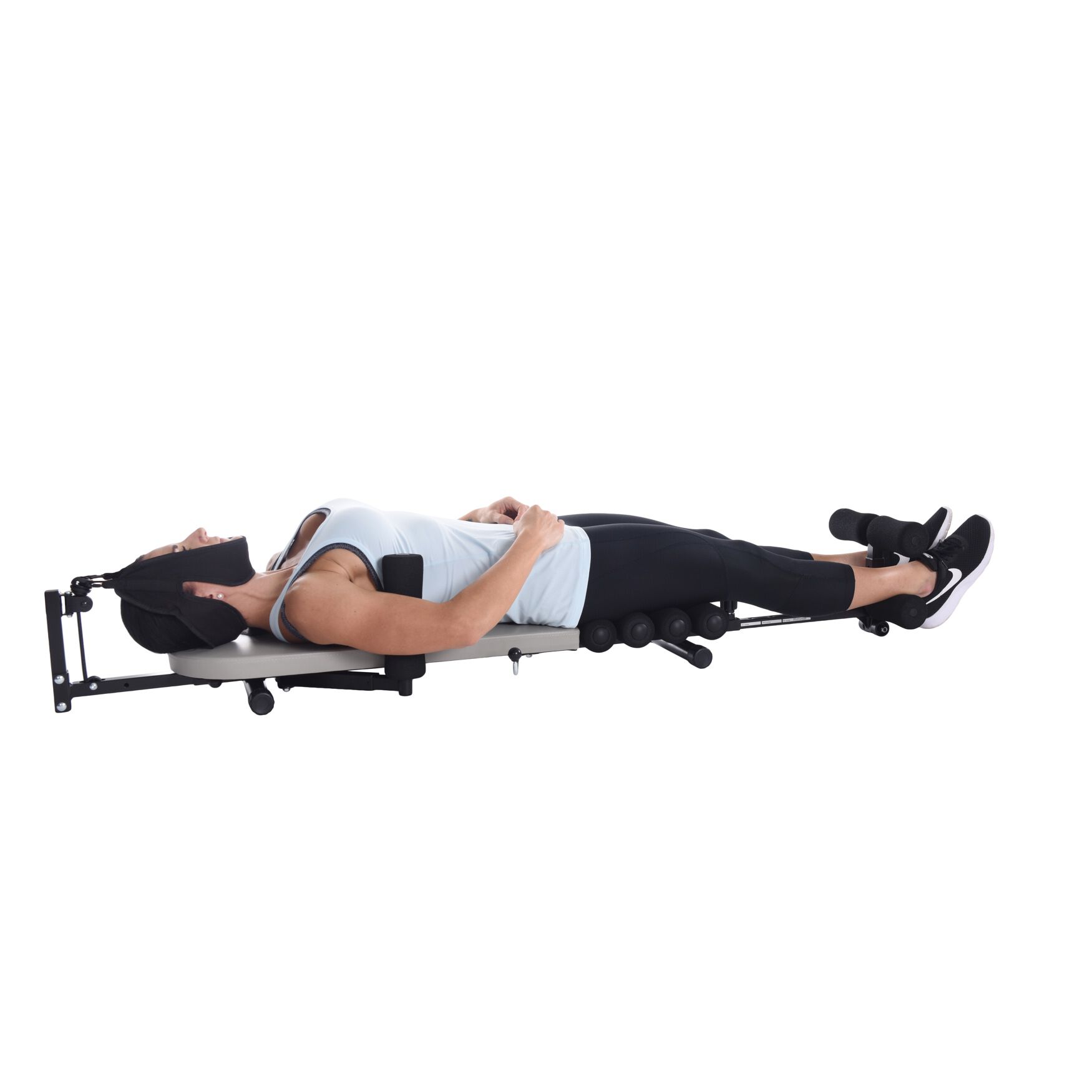 Stamina InLine Back Stretch Bench w/Cervical Traction, , alternate image number 1