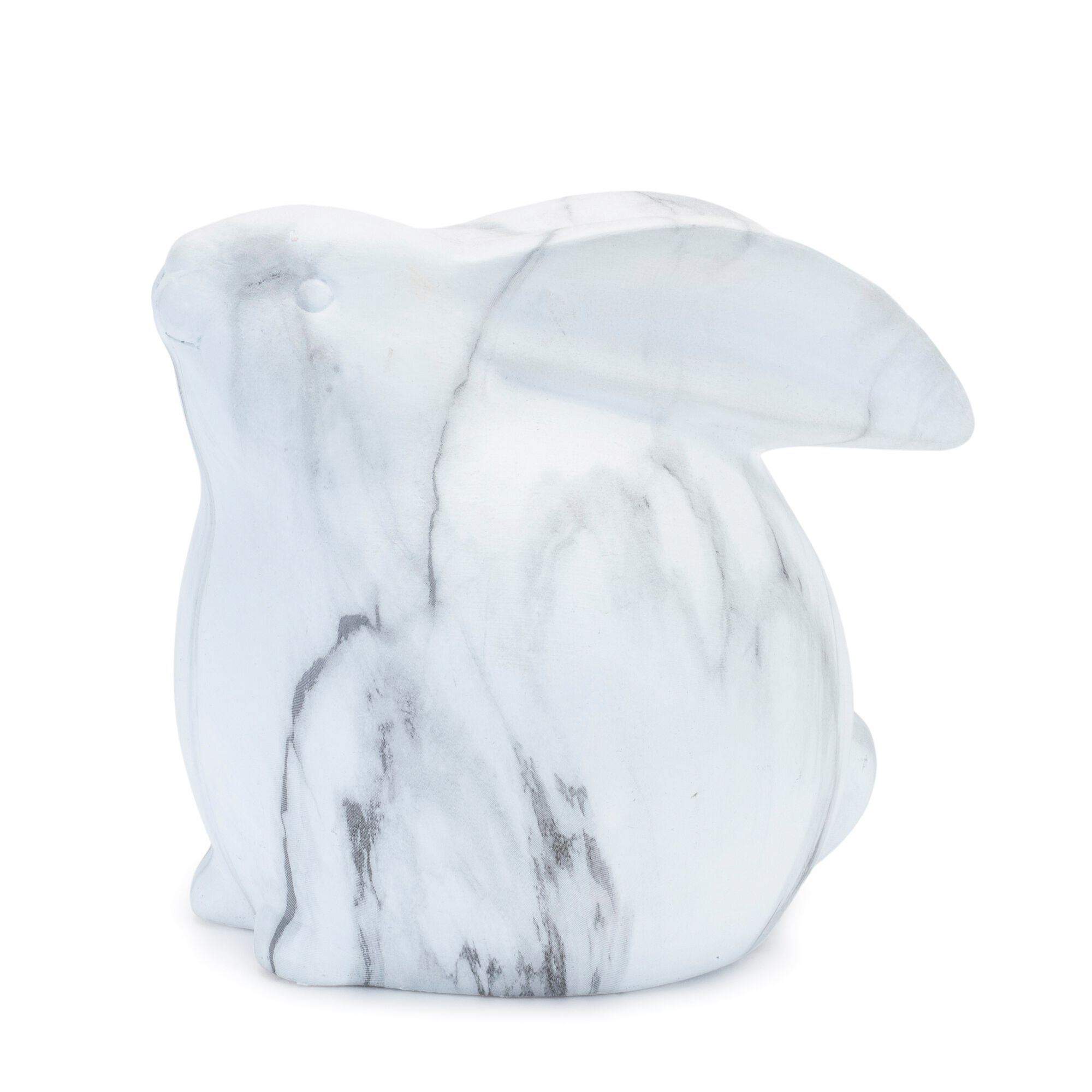 Marble Design Rabbit Shelf Sitter (Set of 2), WHITE/GREY, alternate image number 2
