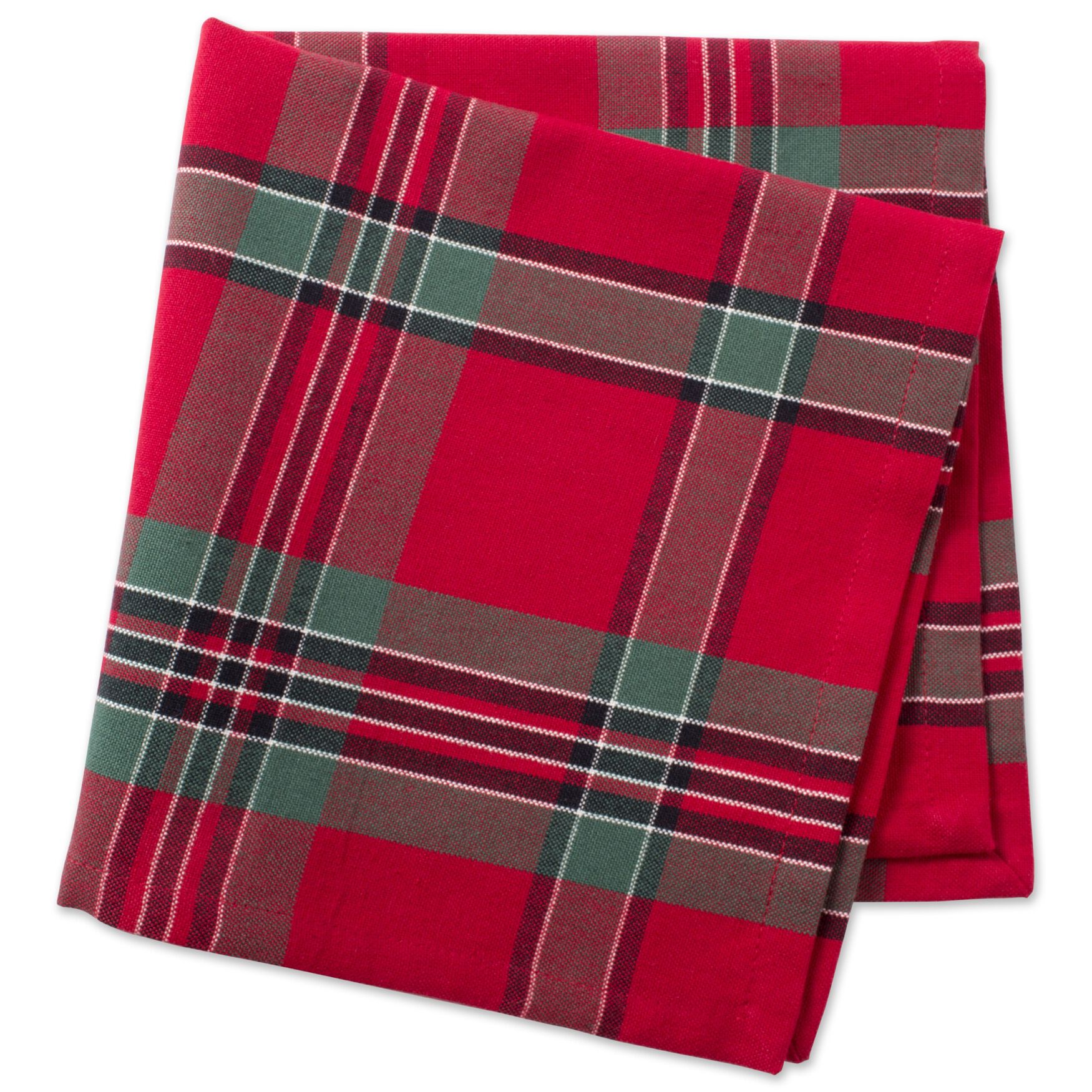 Holiday Plaid Napkin, Set of 6, , alternate image number 5