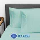 SensorPEDIC Ice Cool 400 Thread Count Standard Pillowcase Pair, SPRAY BLUE, hi-res image number null