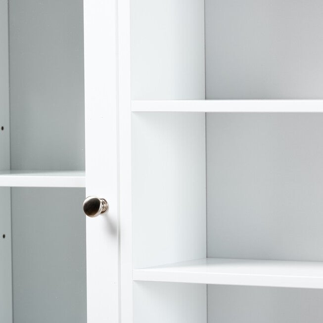 Campbell Wood Over The Toilet Bathroom Storage Cabinet Furniture, , alternate image number null