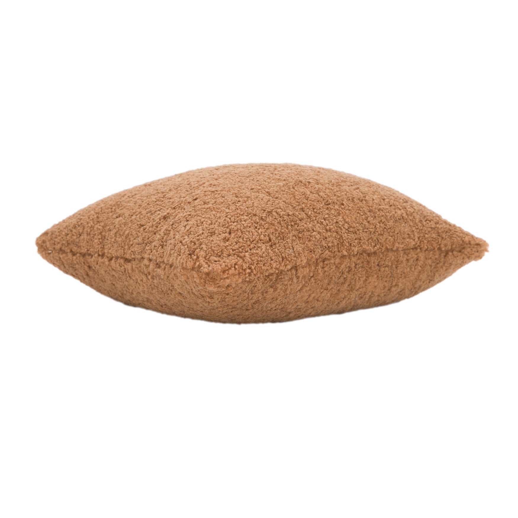 Teddy Sherpalux Plush Solid Square Pillow, , alternate image number 2