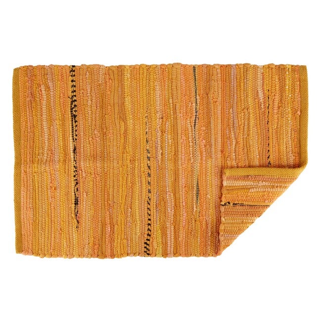 Multi Mustard Rag Rug 50X80Cm, , alternate image number null