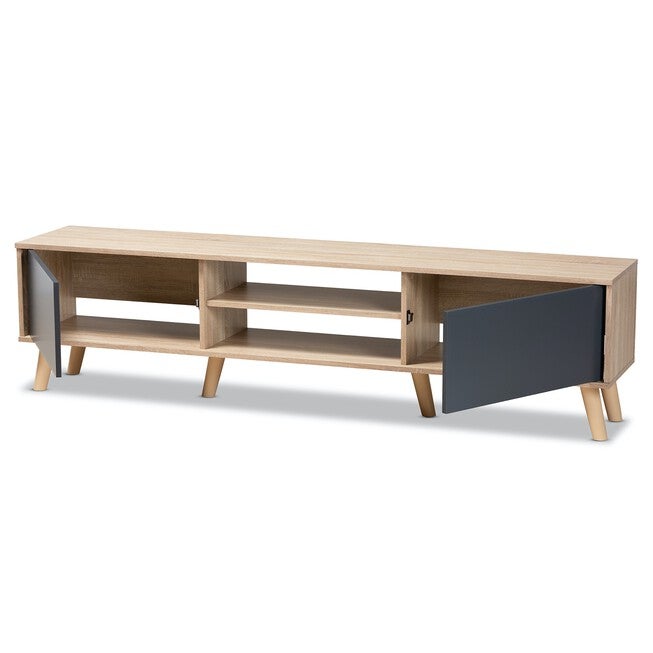 Clapton Wood Tv Stand Furniture, , on-hover image number null