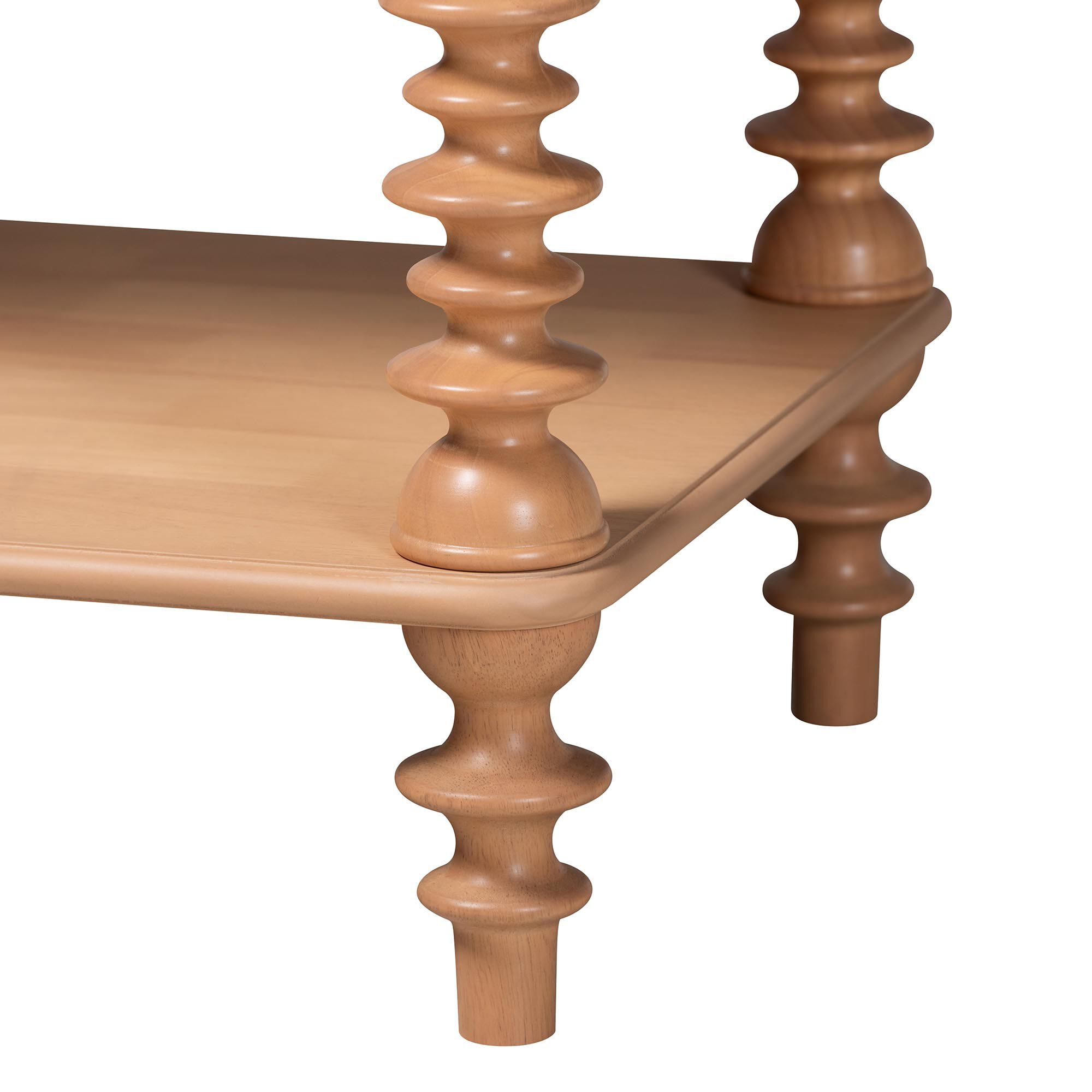 Neviah 1-Drawer Nightstand, BEECH BROWN, alternate image number 6