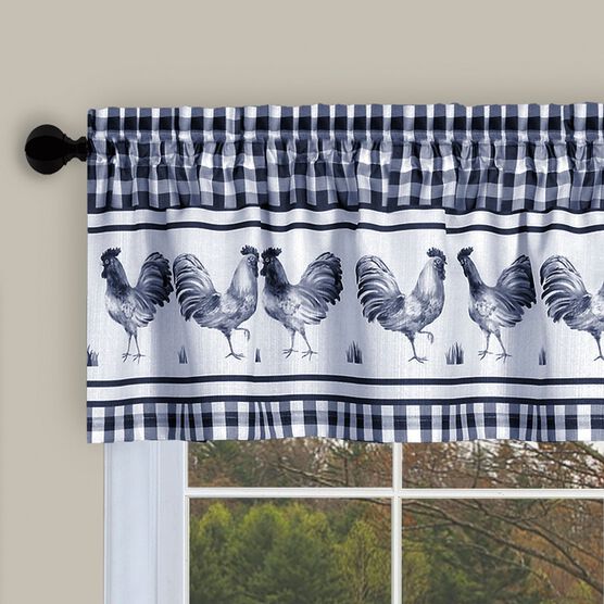 Barnyard Window Curtain Tier Pair and Valance Set, , alternate image number null