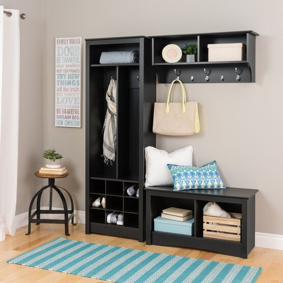Space-Saving Entryway Organizer with Shoe Storage, , alternate image number null