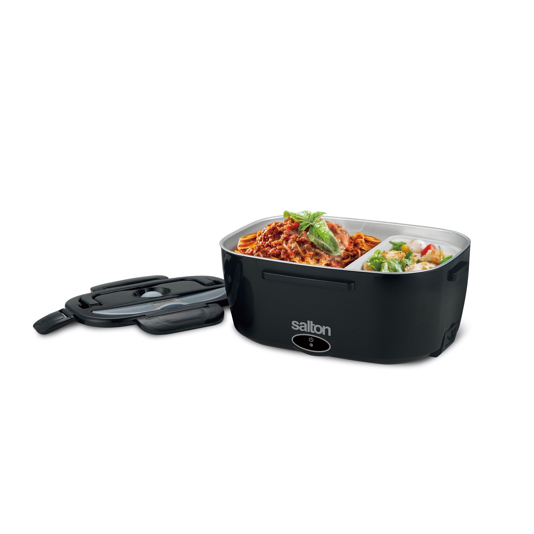 Salton&reg; Portable Electric Lunch Box, BLACK, hi-res image number 0