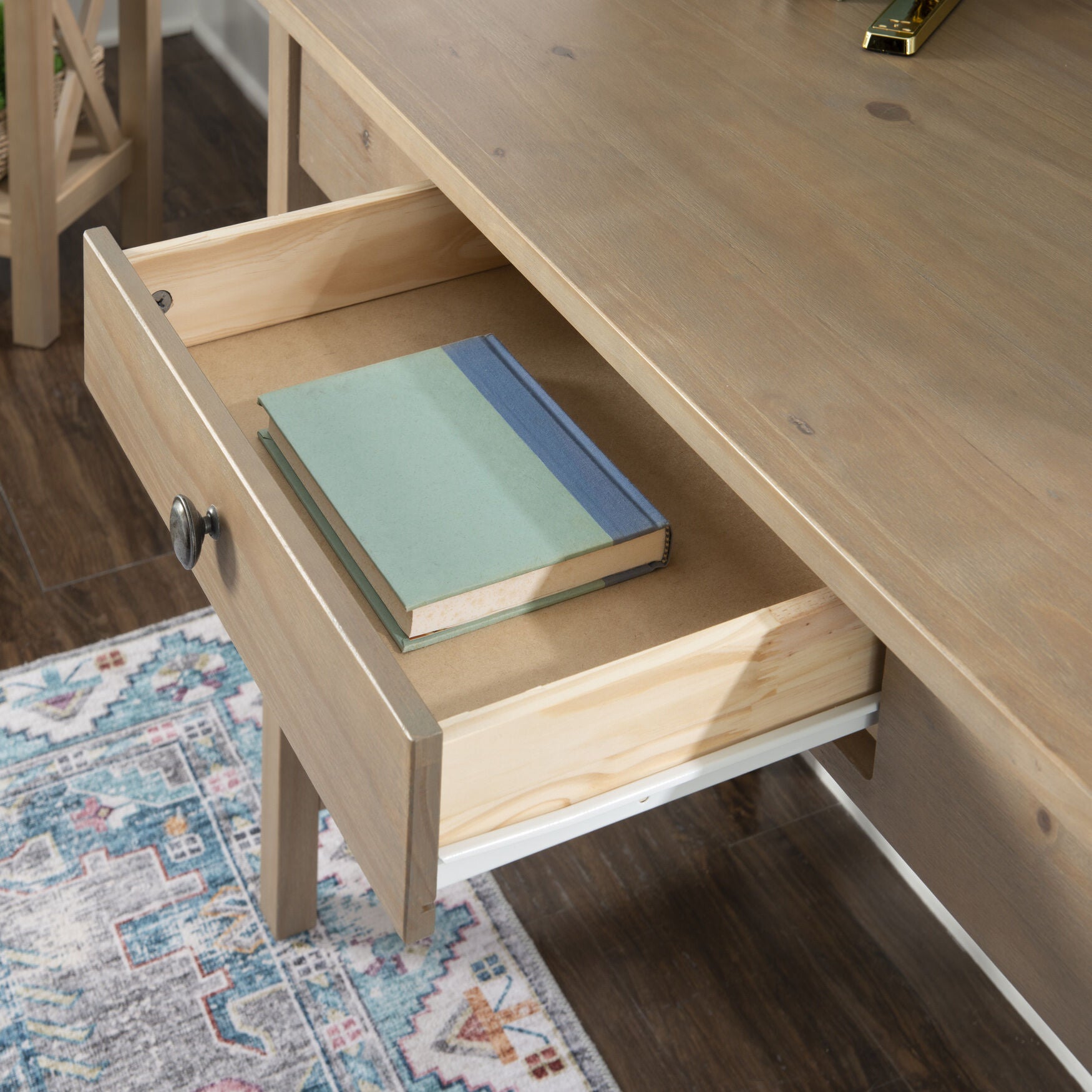 Davis Laptop Desk Driftwood, , alternate image number 8