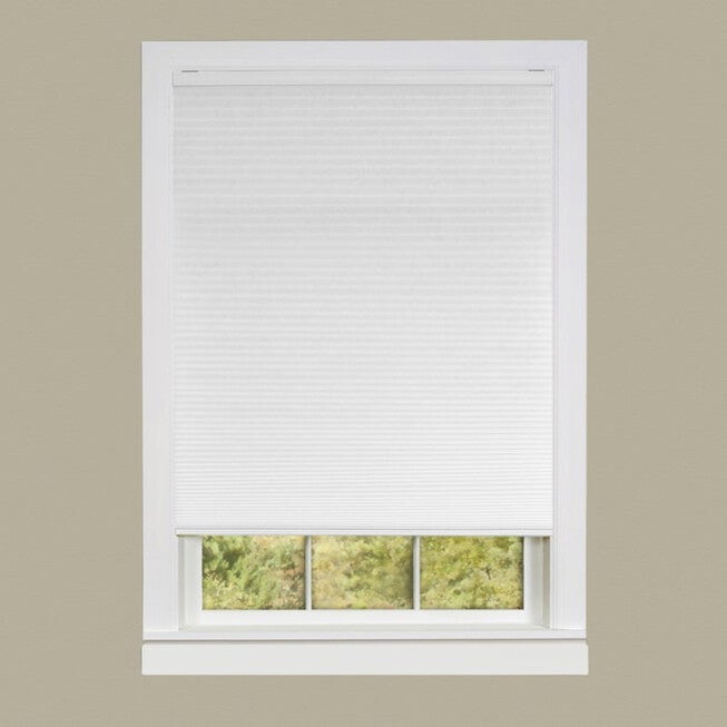 Cordless Honeycomb Cellular Pleated Shade, WHITE, hi-res image number null