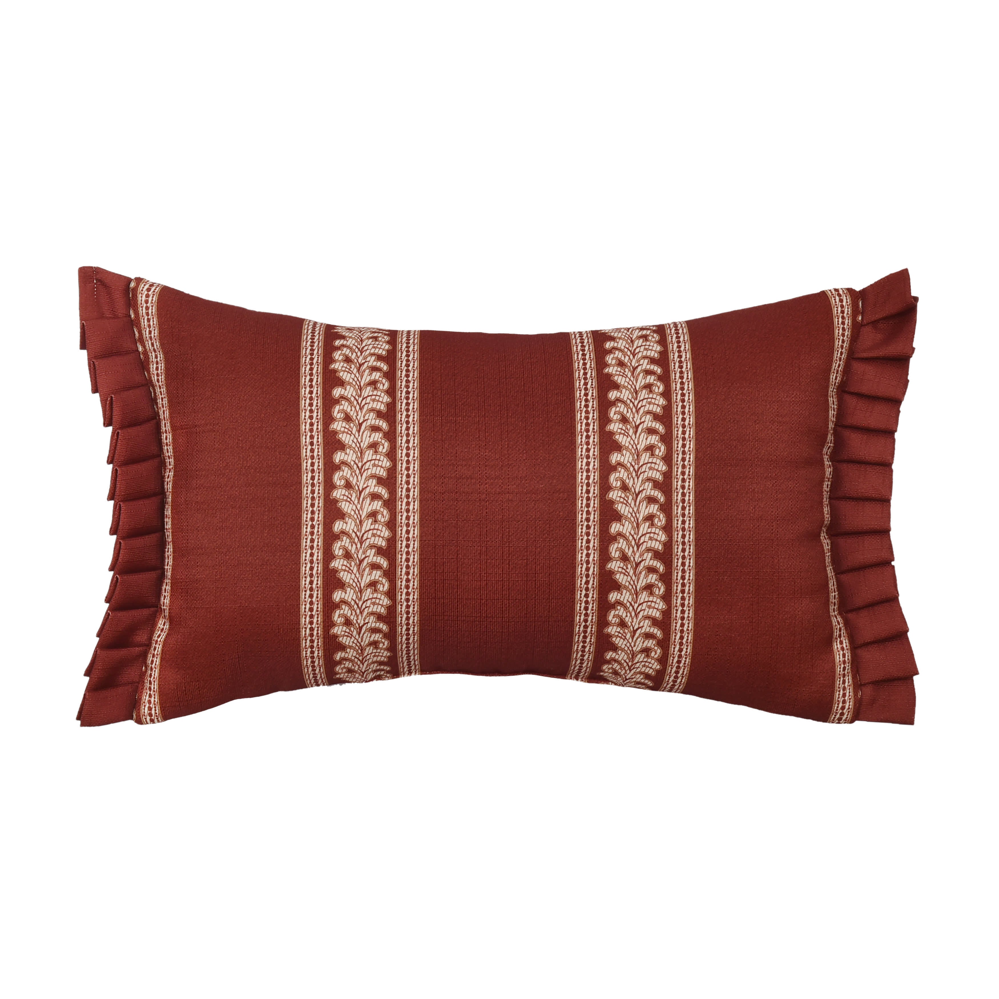 Lazia Boudoir Decorative Throw Pillow, RED, hi-res image number 0