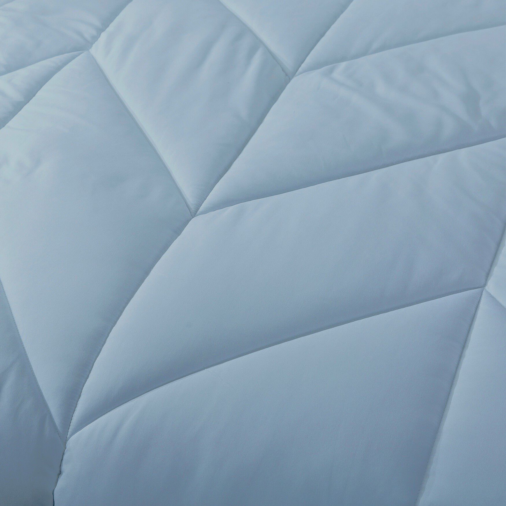 Chevron Stitch Down Alternative Comforter, , alternate image number 6