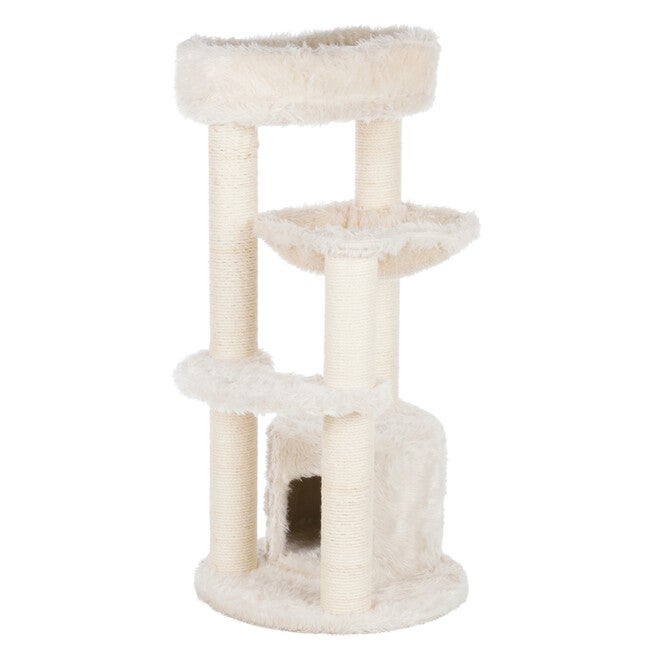 Baza Junior Cat Tower Scratching Post, CREAM, hi-res image number null
