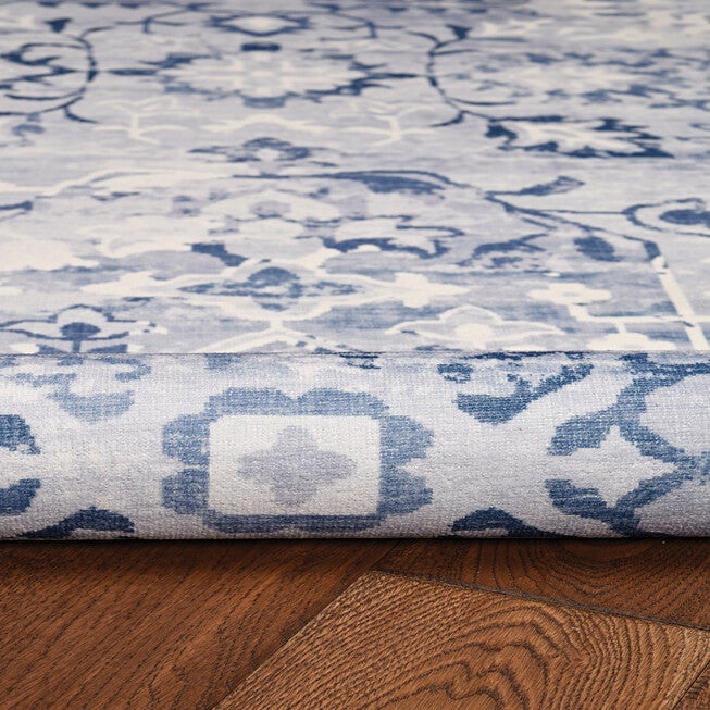 Washable Harris Grey/Ivory Rug, , alternate image number null