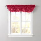 BH Studio Sheer Voile Toga Valance, BURGUNDY, hi-res image number null