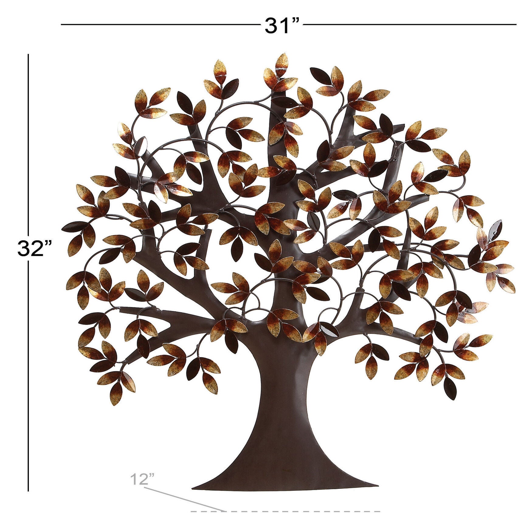 Brown Metal Traditional Wall Decor, , alternate image number 8