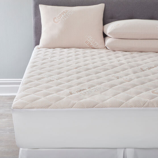 Copper Effects Mattress Pad, , on-hover image number null