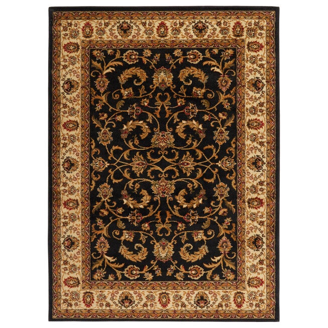 Royalty Rug 7 feet 8 inches x 10 feet 4 inches, BLACK, hi-res image number null