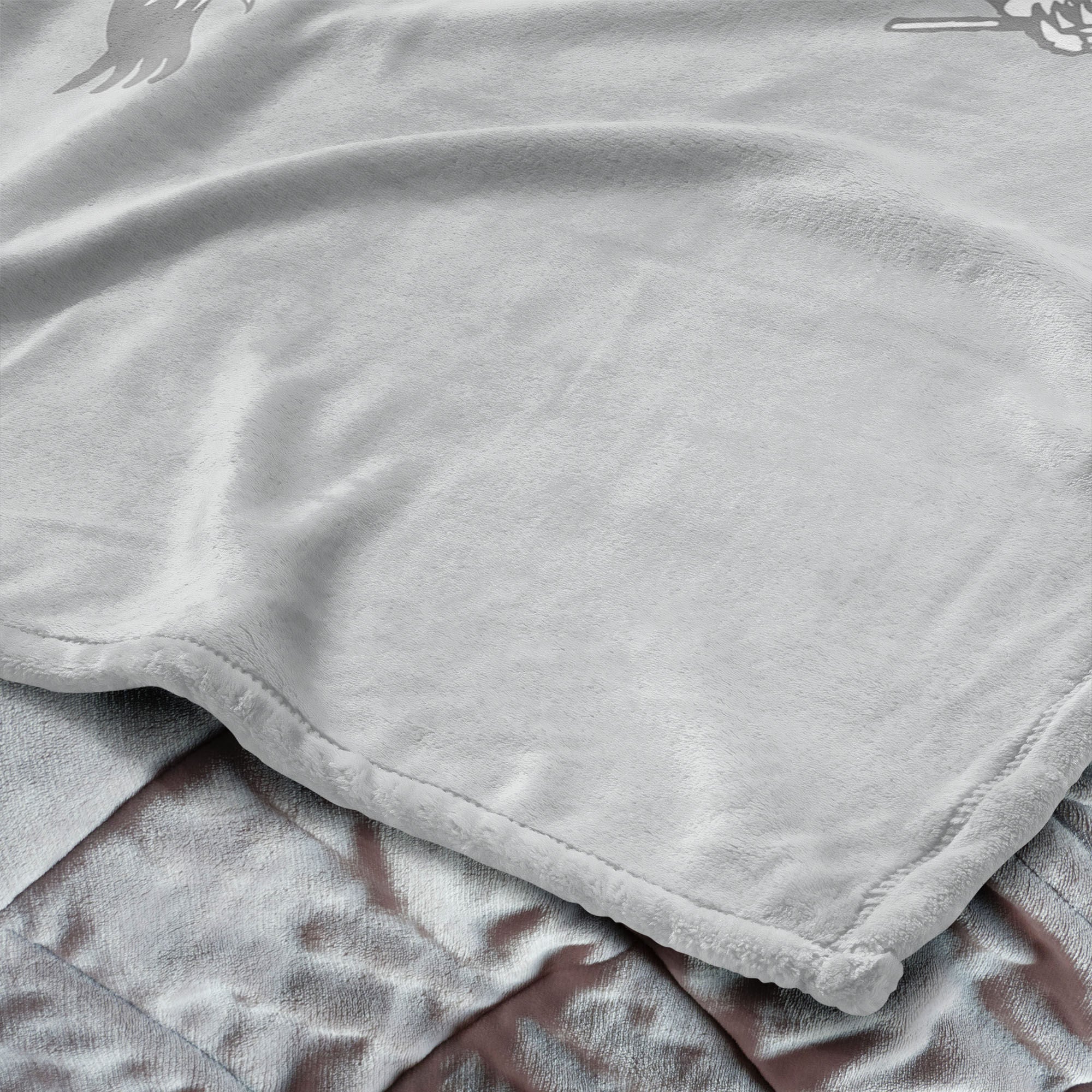 Warner Bros. Where the Wild Things Are King of All Silk Touch Throw Blanket 40x50 Inches, GRAY, alternate image number 4