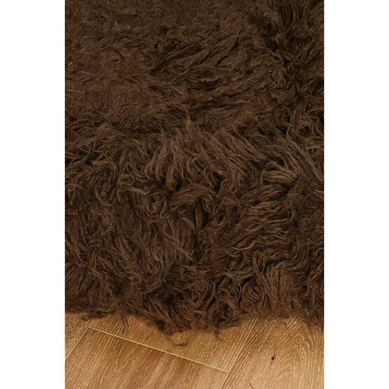 Flokati Cocoa Rug, , alternate image number null