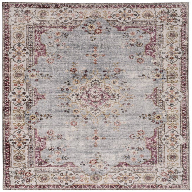 Washable Lennox Pale Blue/Ivory Rug, PALE BLUE, hi-res image number null