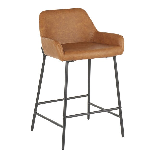 Fuji Counter Stool - Set Of 2, BLACK CAMEL, hi-res image number null