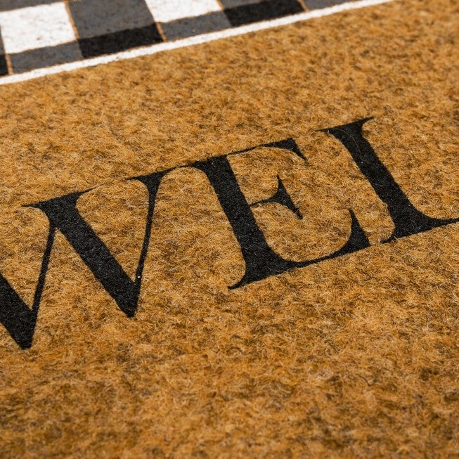 Fall Welcome Check Door Mat, , alternate image number 2