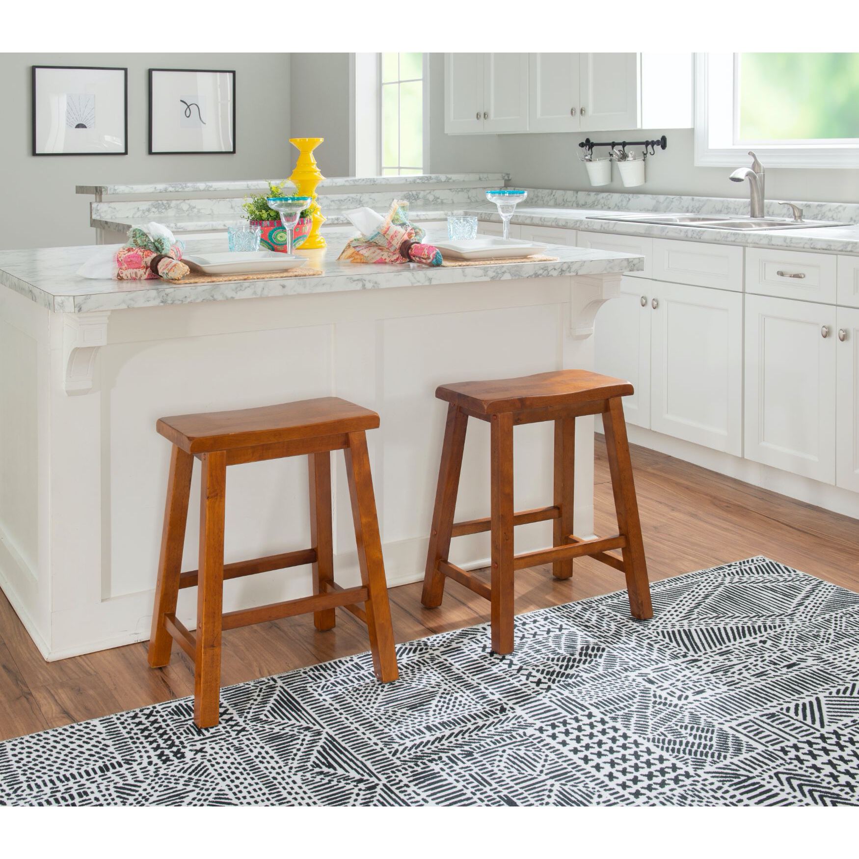 Wood Counter Stool, , alternate image number 9