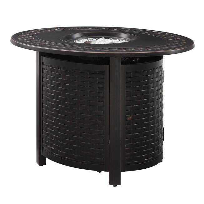 Davis Aluminum Oval LPG/NG Fire Pit, , alternate image number 5