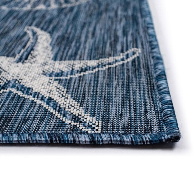 Liora Manne Carmel Shells Indoor/Outdoor Rug Aqua 23 inchesX7 feet 6 inches, , alternate image number 8