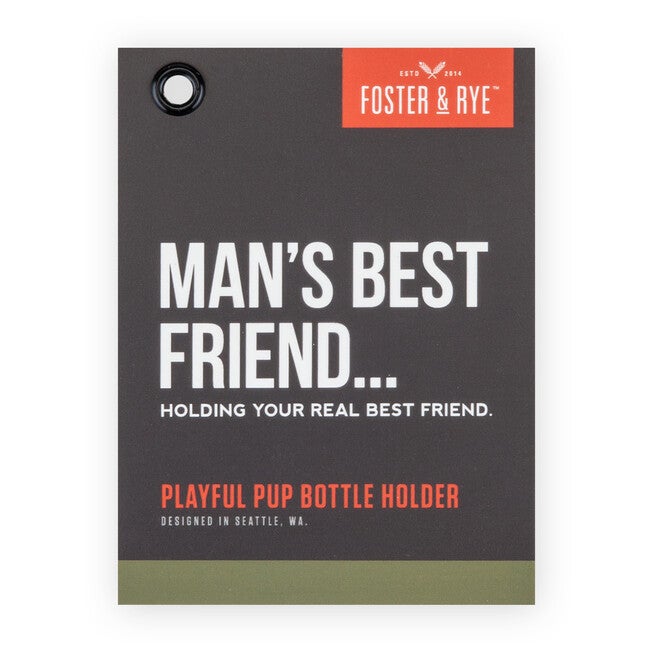 Playful Pup Bottle Holder By True, , alternate image number 5