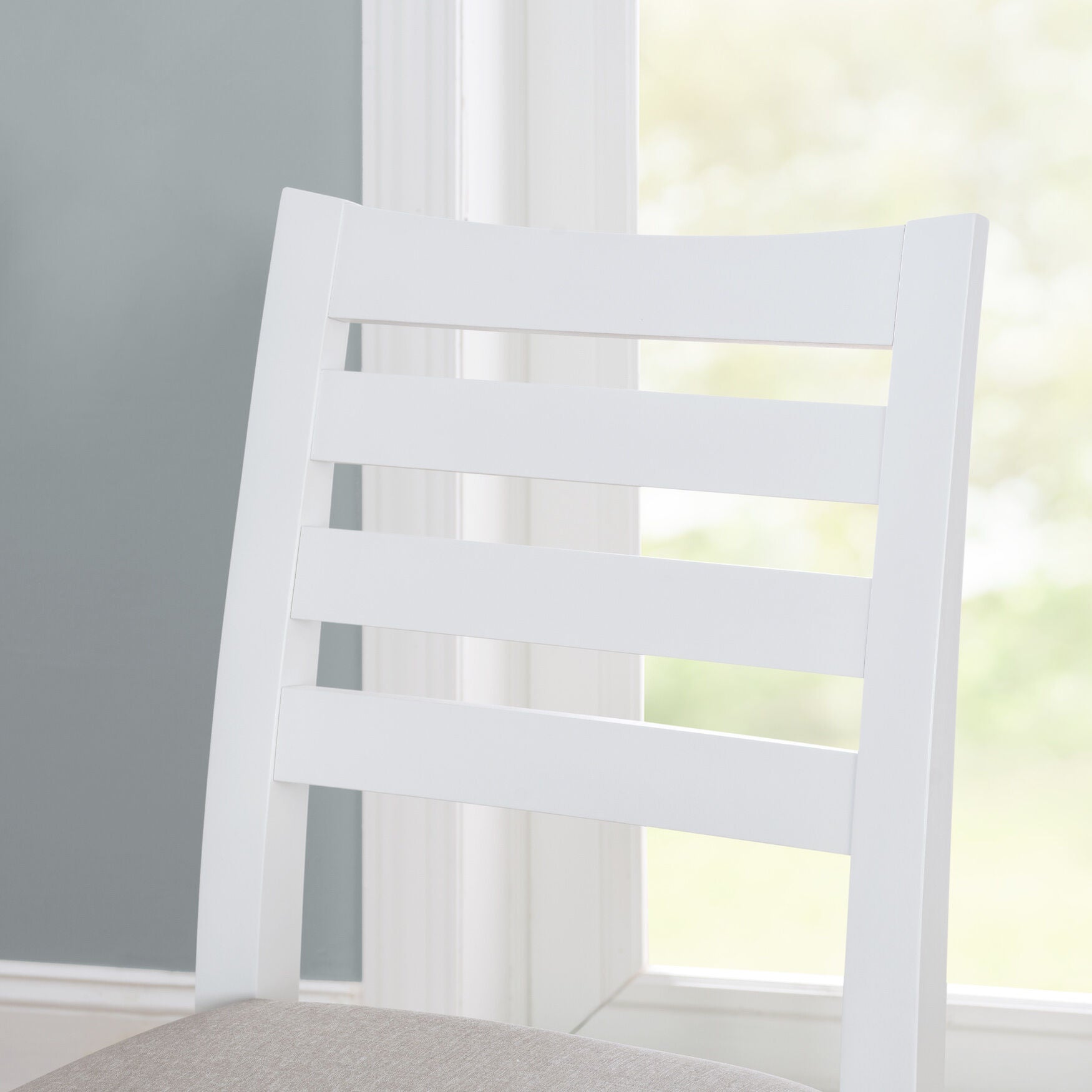 Flynn Counter Stool White Upholstered Set of 2, , alternate image number 9