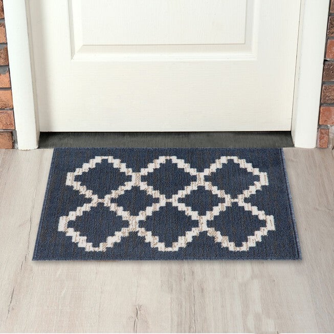 Capri 3 Piece Rug Set - Landon Blue/Grey, , alternate image number 3