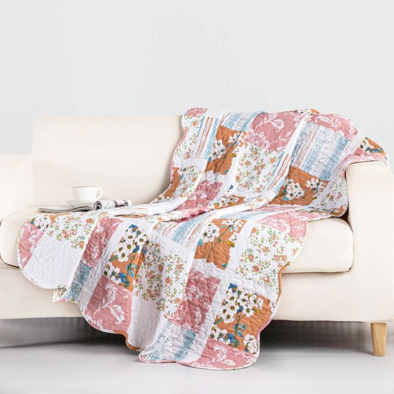 Everly Throw Blanket, BLUE, hi-res image number null