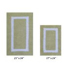 Hotel Collectionis Bath Mat Rug 2 Piece Set (17" x 24" | 21" x 34"), SAGE WHITE, hi-res image number null