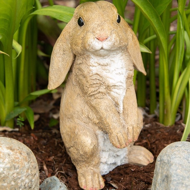 Curious Rabbit Garden Statue, , alternate image number null