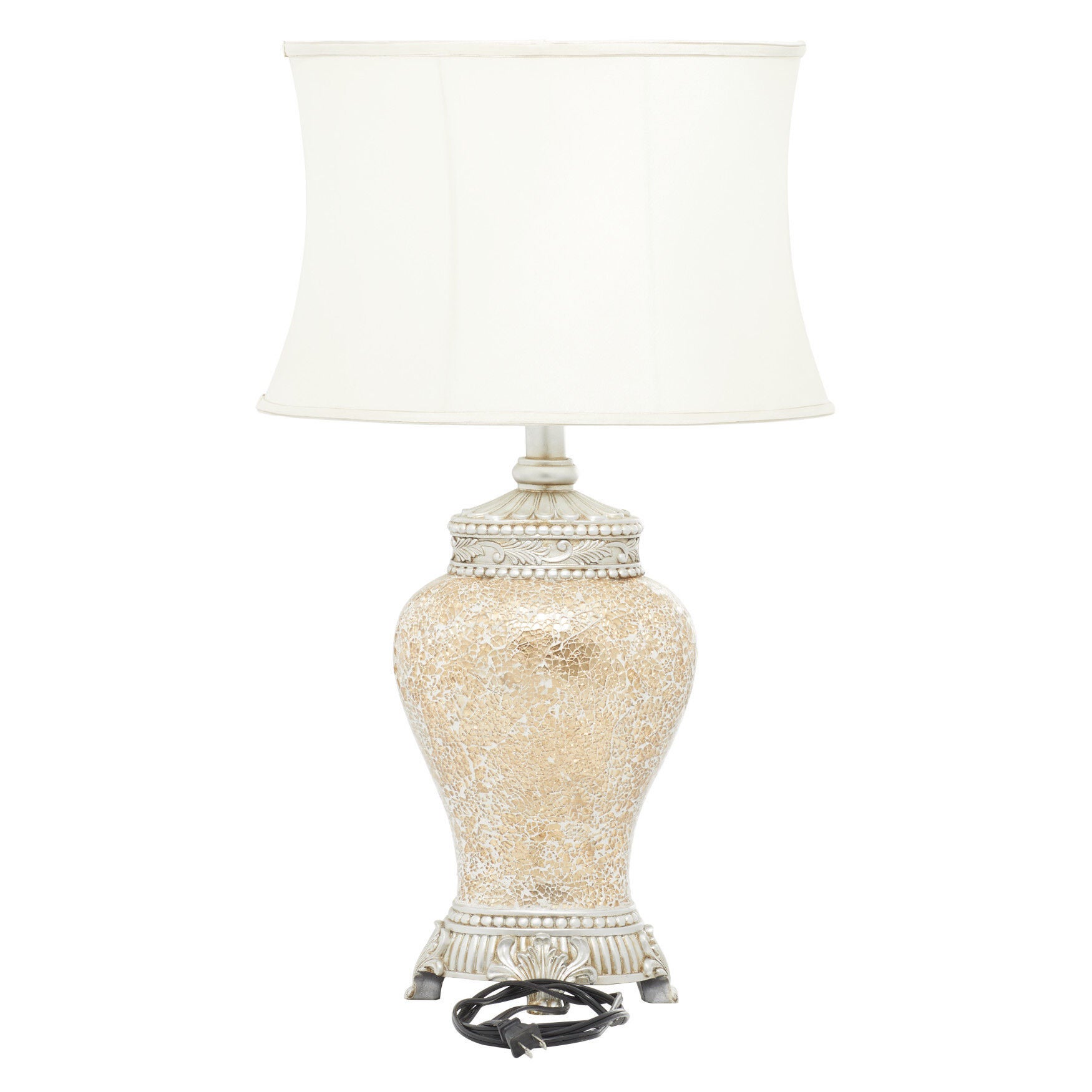Bronze Glass Tuscan Table Lamp, , on-hover image number 1