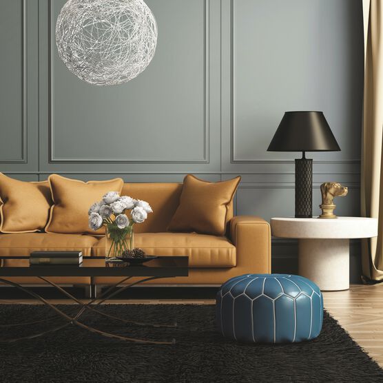 Flokati Black Rug, , alternate image number null