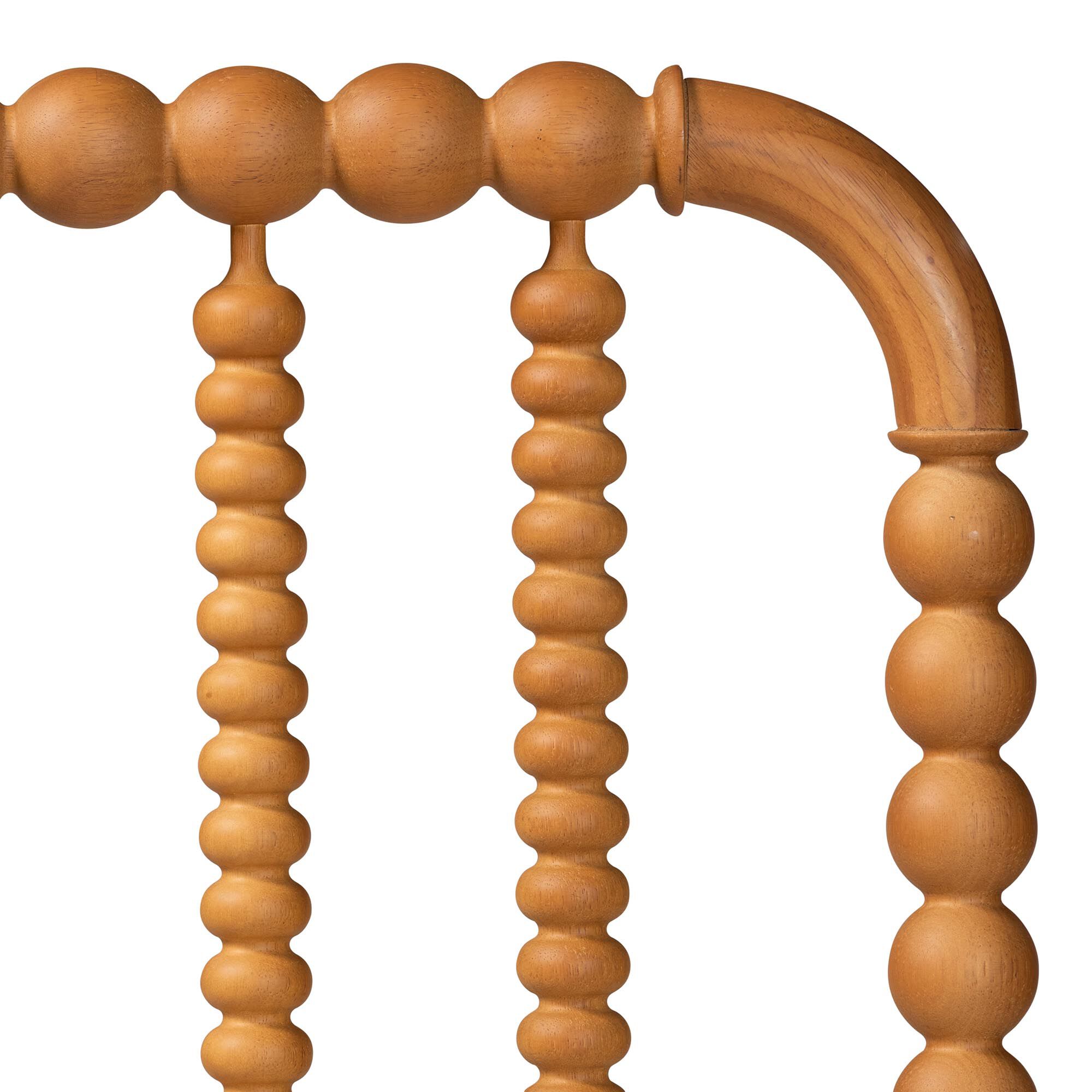 Finley Turned Bobbin Headboard, BROWN, alternate image number 3
